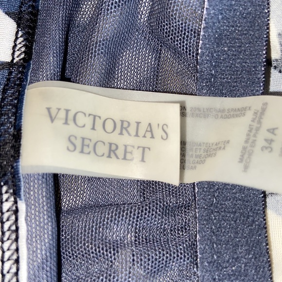 Victoria’s Secret Size 34A Navy & White Tankini 2498 - Picture 7 of 8